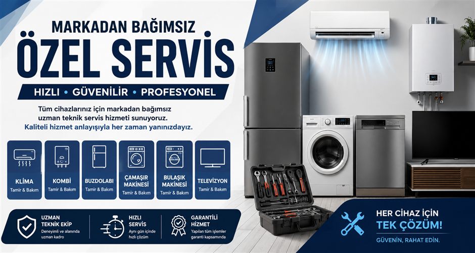 Çavdarhisar Amana Servisi — markadan bağımsız özel servis